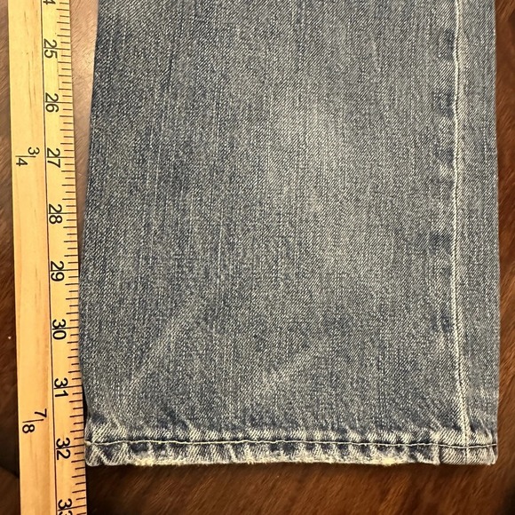 Polo Ralph Lauren Hampton Relaxed Straight Jeans Mens 40x32 Blue Denim Pants - Picture 10 of 14